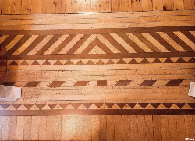 a view of a black gate