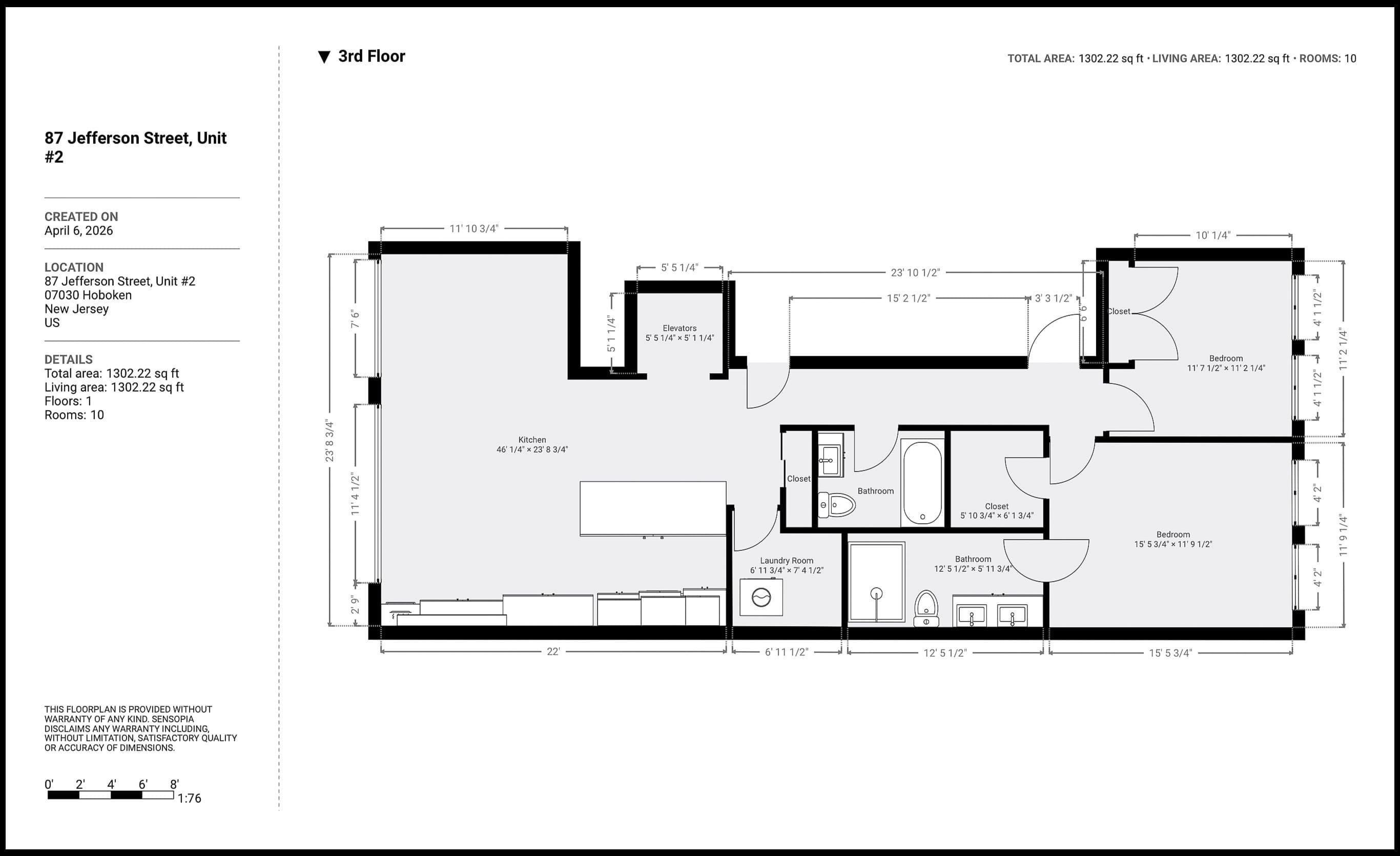 87 Jefferson Street, Unit 2 Hoboken, NJ 07030 - Photo 27 of 30
