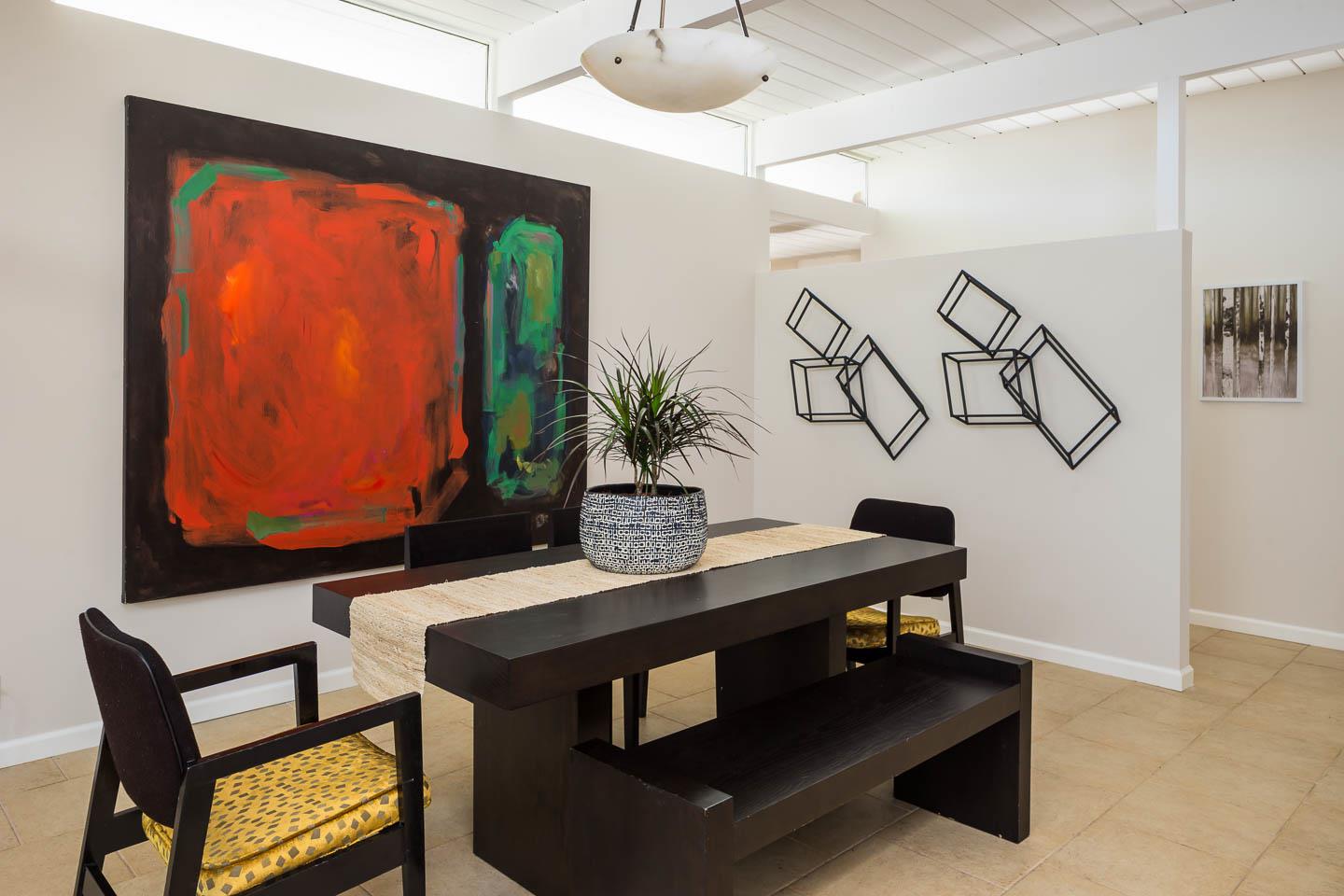 3441 Thomas Drive Palo Alto, CA 94303 - Photo 2 of 14 a living room with furniture and a potted plant