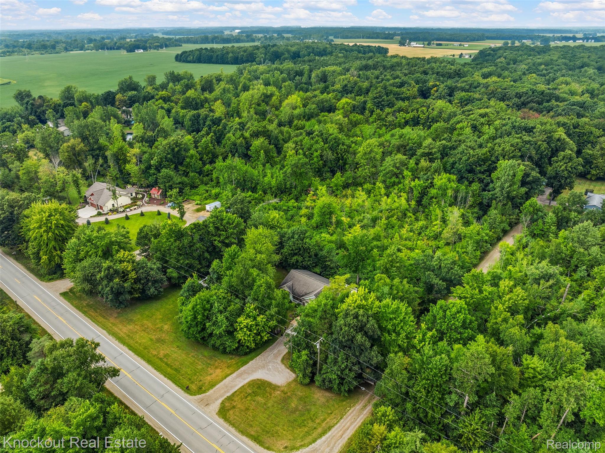 8436 Birch Run Road Millington, MI 48746 - Photo 40 of 44 Expansive wooded acreage featuring mature trees and a substantial green landscape