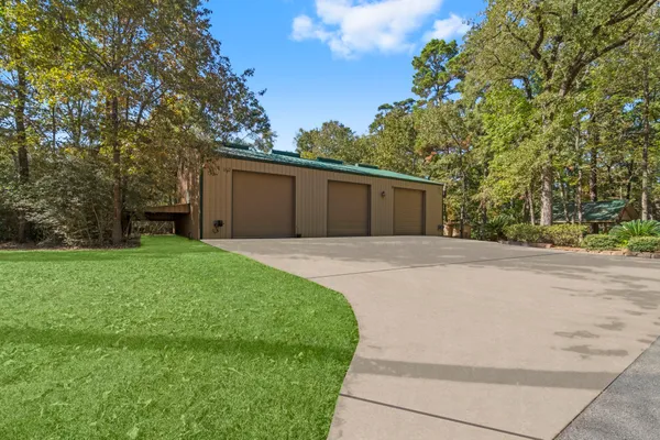 a view of a balcony with chairs