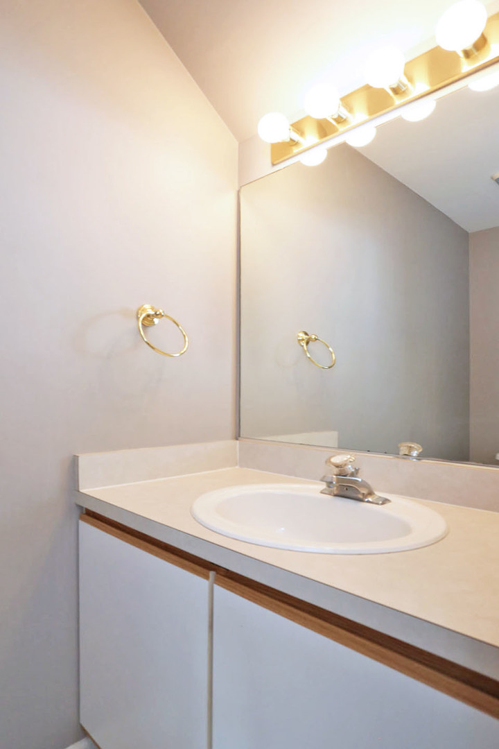 620 Cobblestone Court, Unit 620 Elgin, IL 60120 - Photo 12 of 25 a bathroom with a sink and mirror