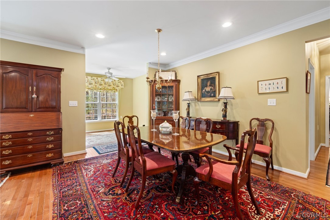 168 Button Bush Road Richmond, VA 23238 - Photo 14 of 42 a view of a dining room with furniture