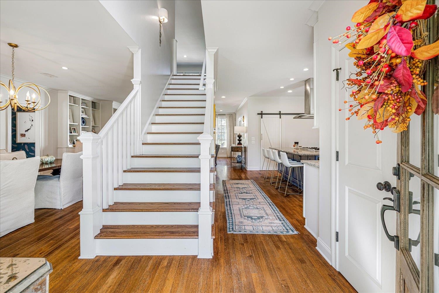 3682 Oakley Avenue Memphis, TN 38111 - Photo 4 of 34 a view of entryway and hall with wooden floor