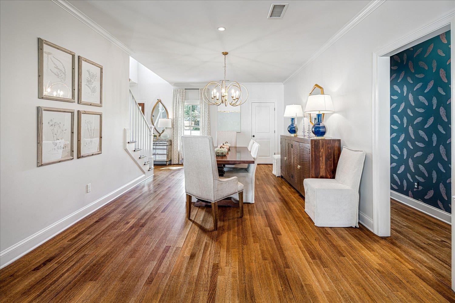 3682 Oakley Avenue Memphis, TN 38111 - Photo 8 of 34 a living room with furniture and a wooden floor