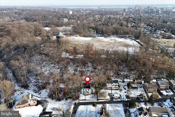 an aerial view of city