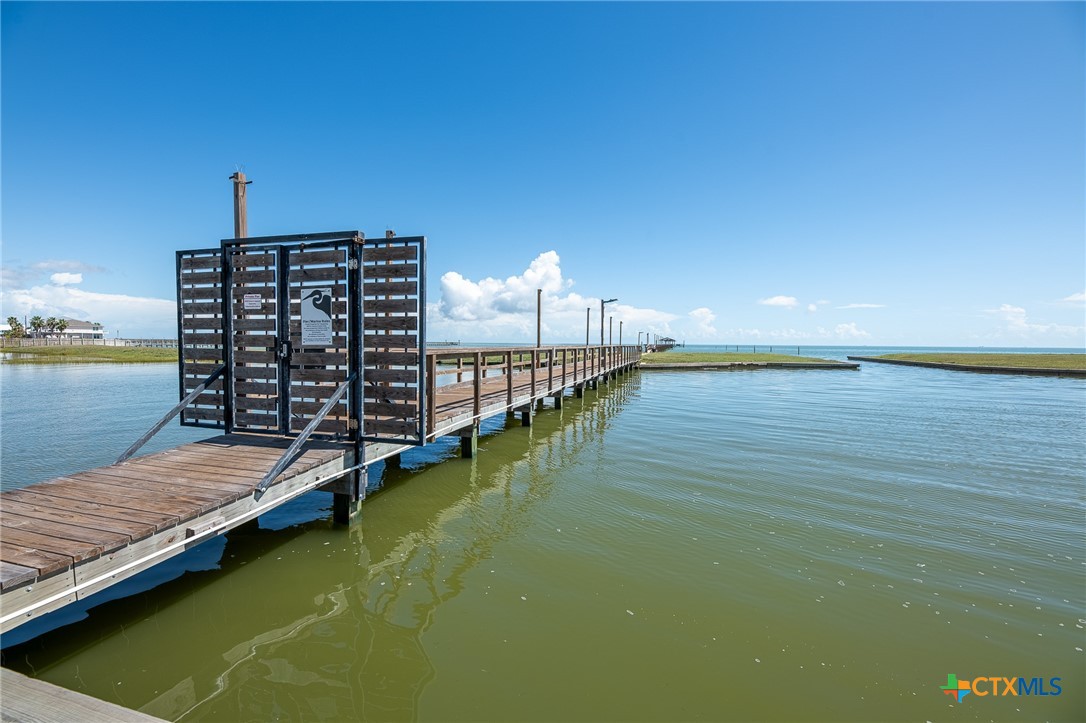 2003 North Fulton Beach Road, Unit 77 Rockport, TX 78382 - Photo 31 of 33 a view of a balcony with an ocean