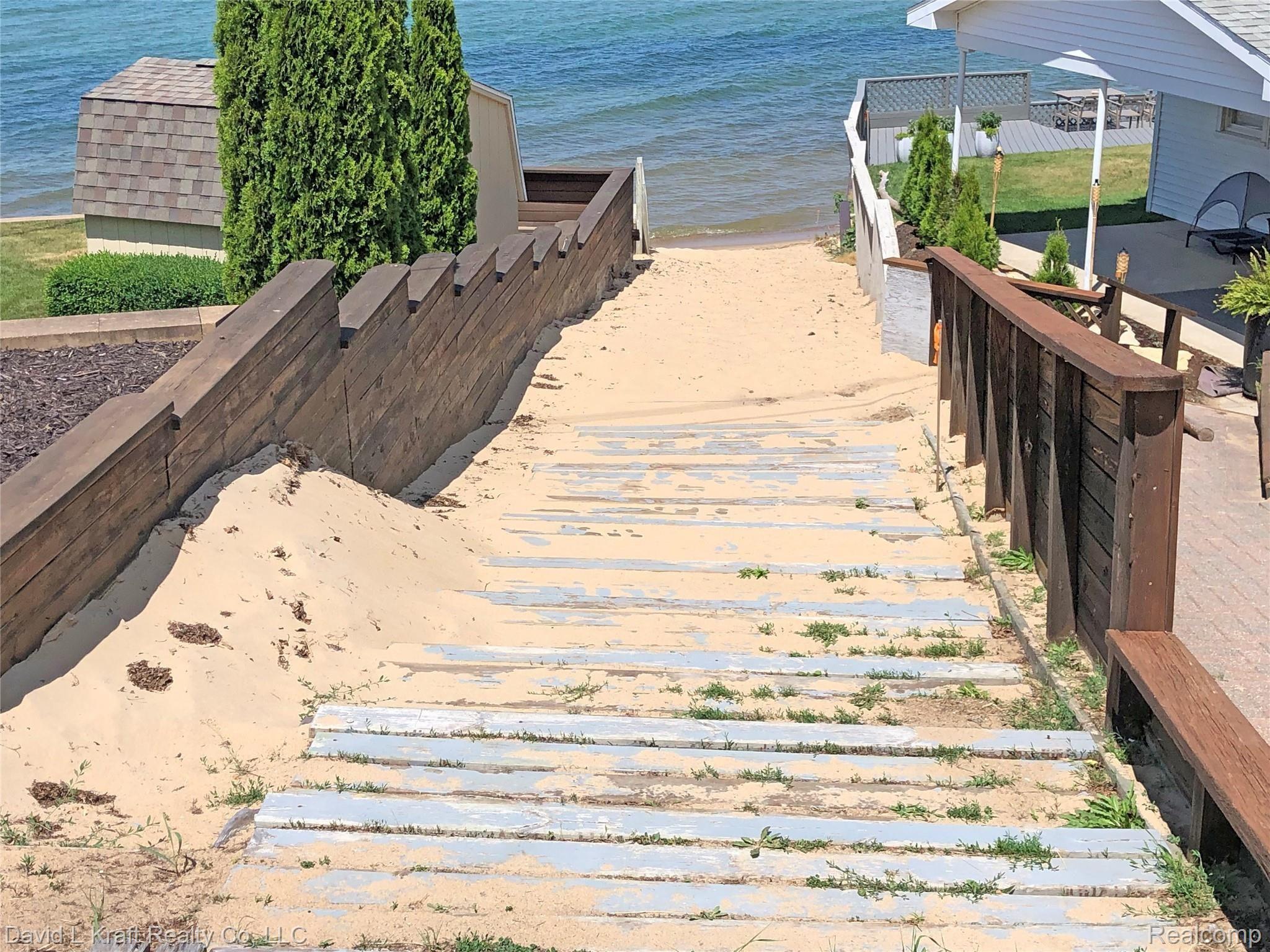 4335 Port Austin Road Caseville, MI 48725 - Photo 17 of 18 4335PtAustinStepsToLake.jpg