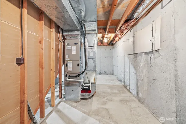 a view of a door with wooden fence