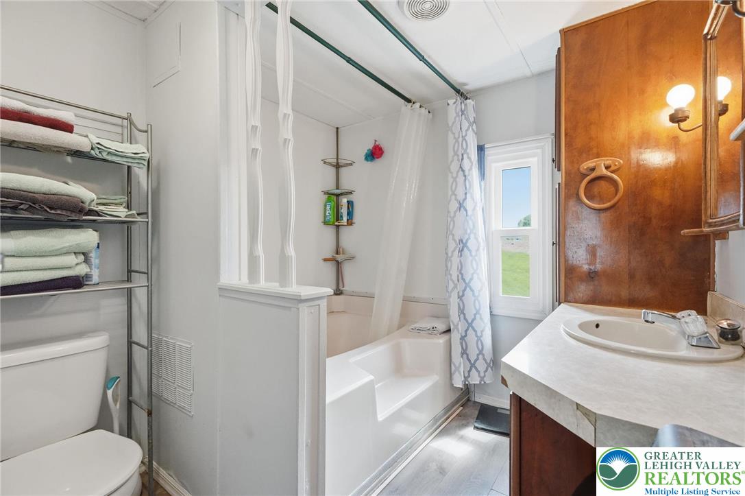 3101 Newburg Road Nazareth, PA 18064 - Photo 12 of 23 a bathroom with a sink toilet and shower
