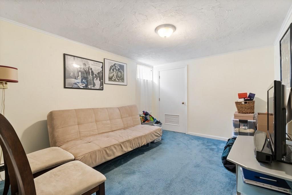 36 Intervale Road Waltham, MA 02453 - Photo 17 of 38 a living room with furniture and a flat screen tv