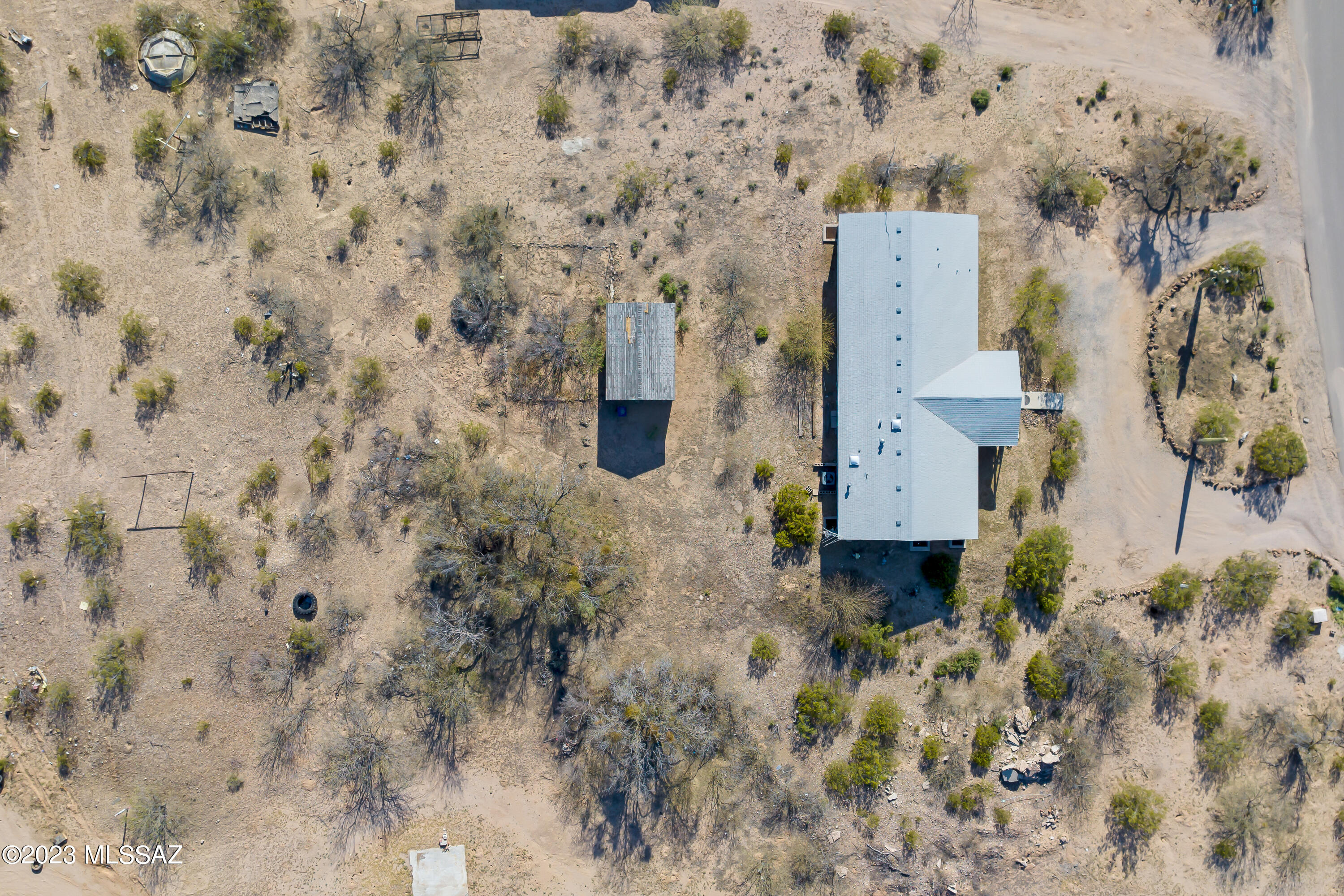 16915 West Sharps Road Marana, AZ 85653 - Photo 42 of 42 42-Aerial Top