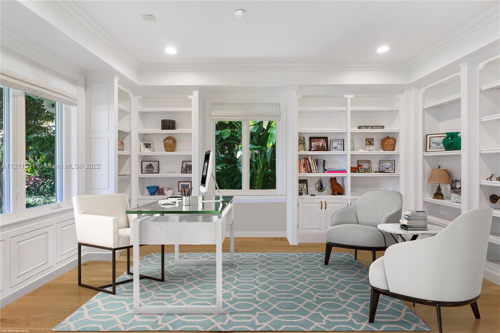 318 South Beach Road Hobe Sound, FL 33455 - Photo 34 of 69 a living room with furniture and a large window