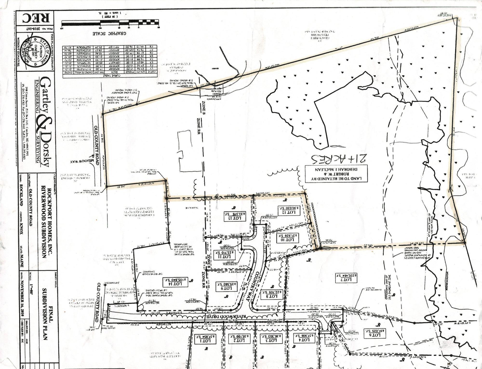 392 Old County Road Rockland, ME 04841 - Photo 16 of 29 392 Old County Rd Survey