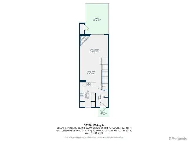a view of a floor plan