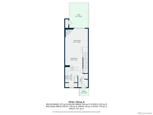 a view of a floor plan