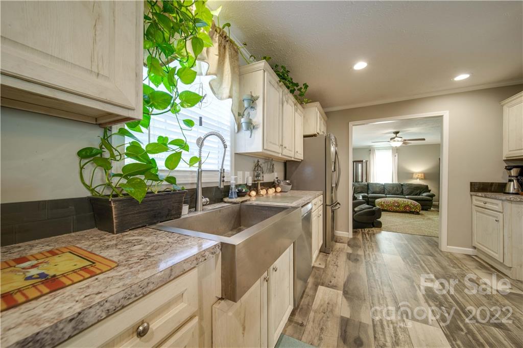 1540 Campbell Road Jefferson, SC 29718 - Photo 12 of 40 a kitchen with sink and stove