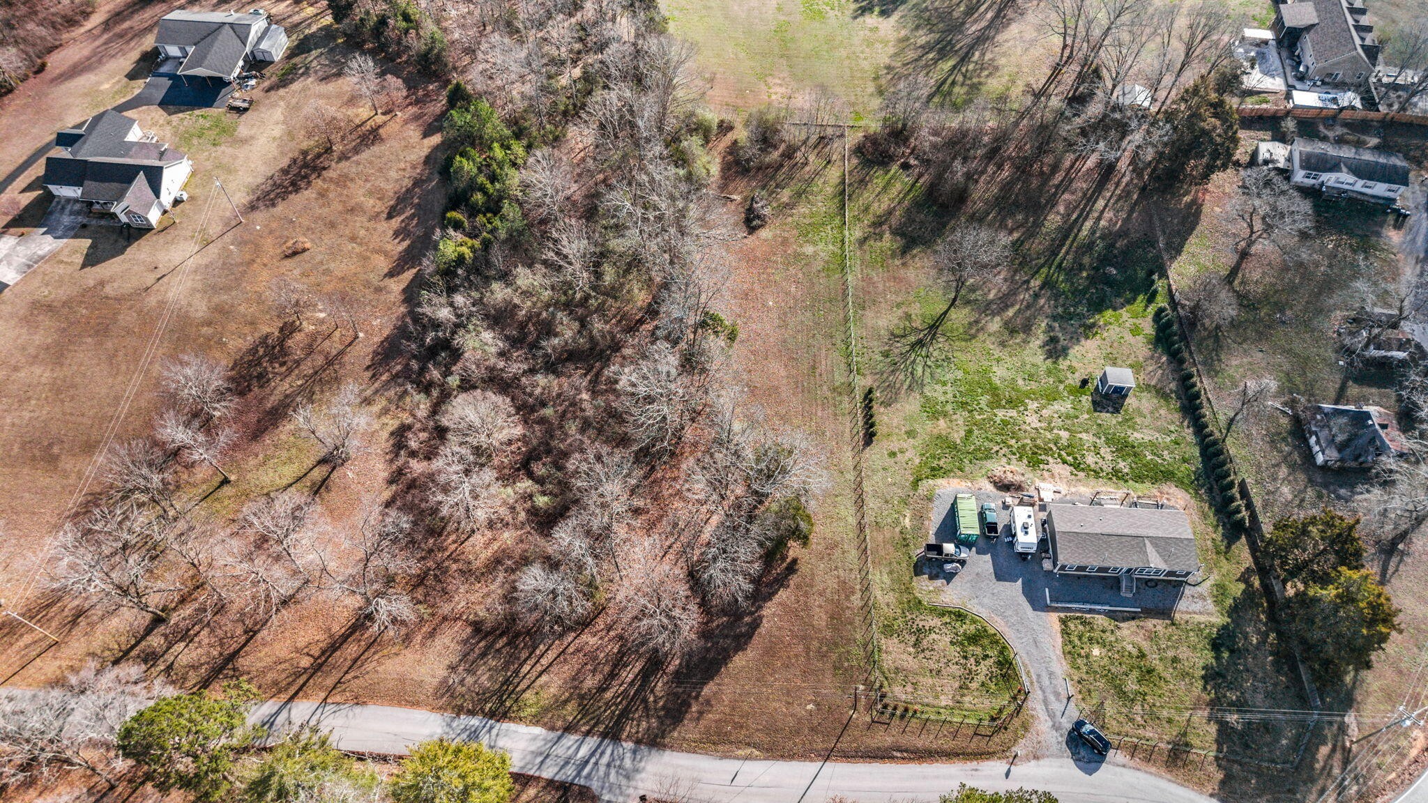 12108 Bettis Road Georgetown, TN 37336 - Photo 18 of 22 an aerial view of a house with garden