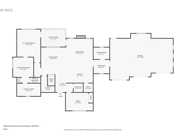 $950,000 | 16486 Southwest Ranchview Road, Powell Butte, OR 97753