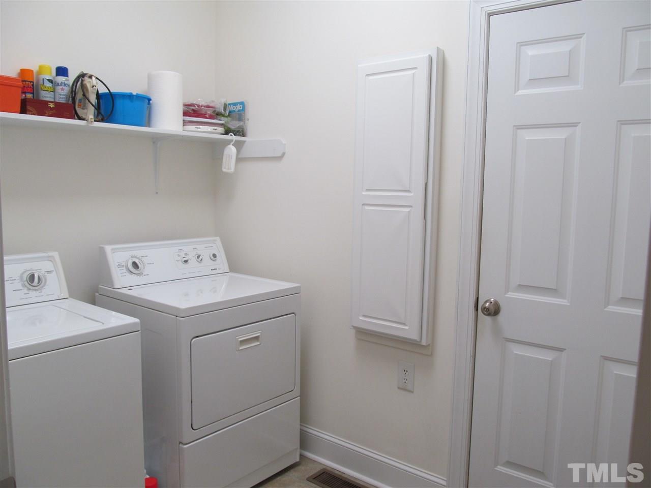 3540 Saddle Ridge Road Stem, NC 27581 - Photo 20 of 25 a utility room with dryer and washer