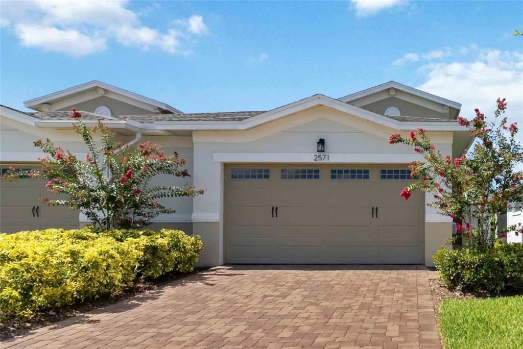 2571 Yellow Brick Road St. Cloud, FL 34772 - Photo 1 of 1 Property front, 1/2 duplex located on the right side