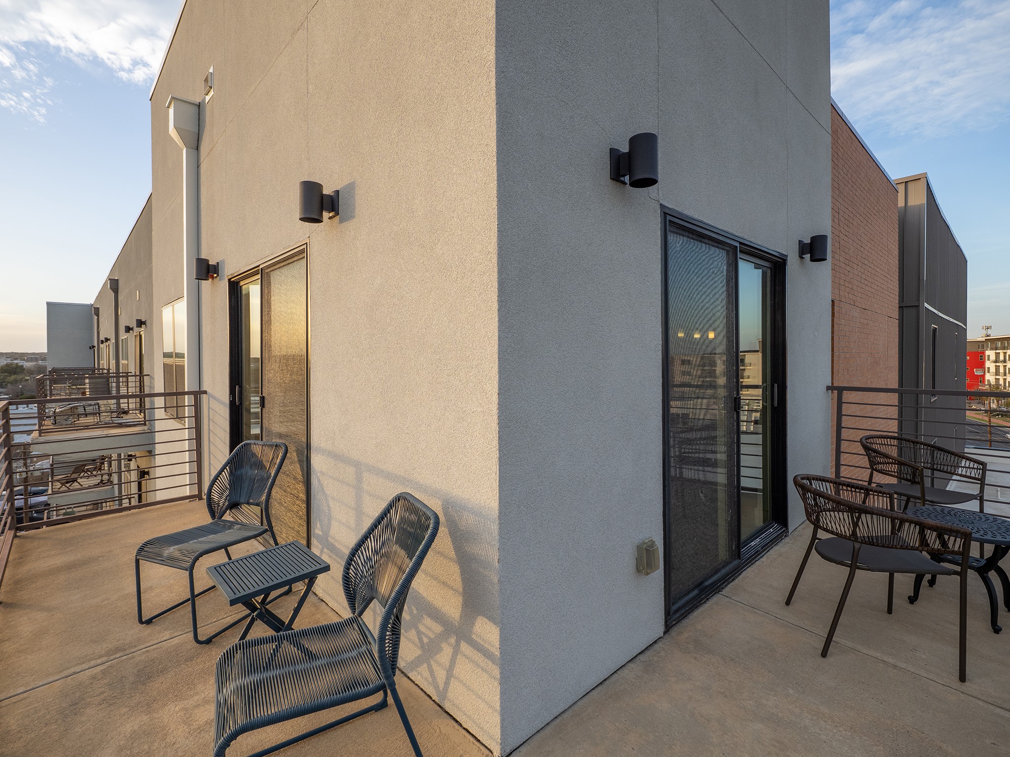 6444 Burnet Road, Unit 509 Austin, TX 78757 - Photo 23 of 32 An inviting balcony offers ample space for outdoor seating and city views.
