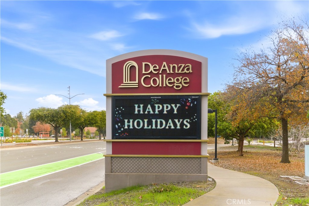 21630 Edward Way Cupertino, CA 95014 - Photo 59 of 59 a sign that is on the side of a building