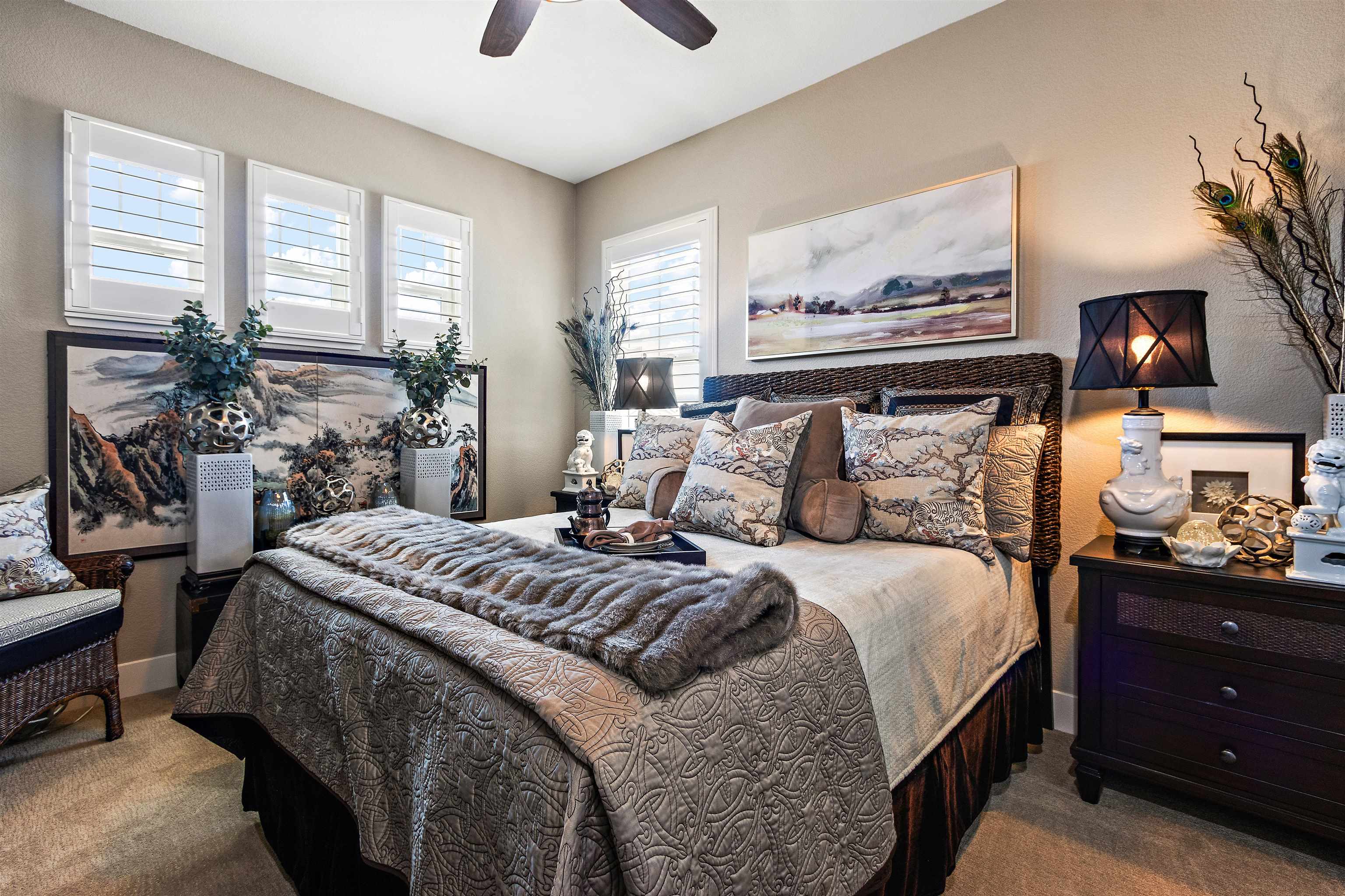 1311 Amalfi Court San Ramon, CA 94583 - Photo 34 of 59 a bedroom with a bed and window