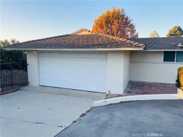 a backyard of a house