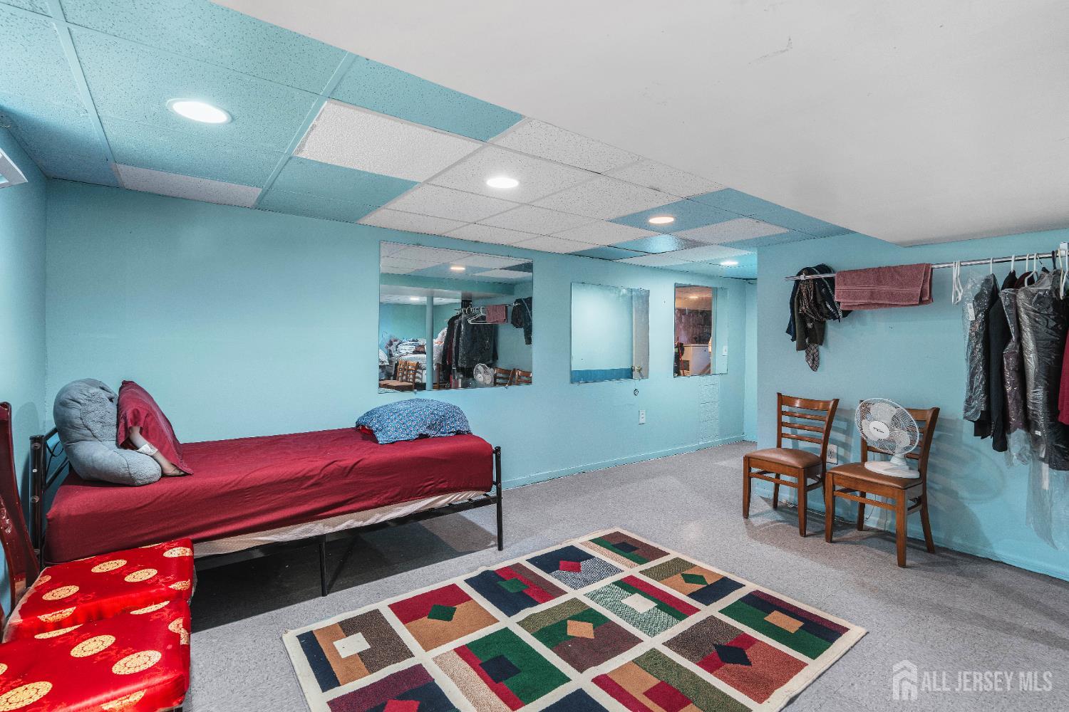 247 Adams Street Piscataway, NJ 08854 - Photo 30 of 49 a living room with furniture and a rug