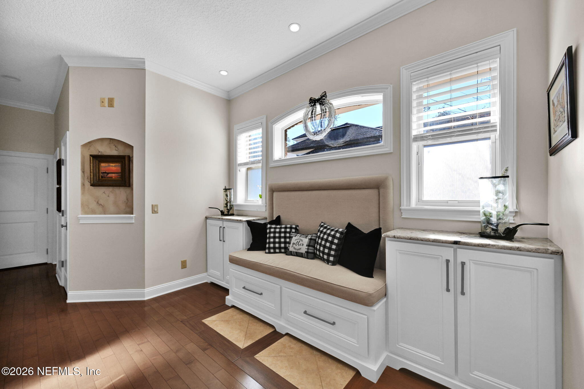 1050 Popolee Road St. Johns, FL 32259 - Photo 16 of 37 a living room with furniture and a fireplace