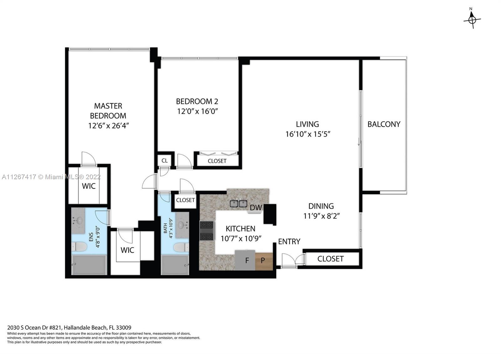 2030 South Ocean Drive, Unit 821 Hallandale Beach, FL 33009 - Photo 47 of 50