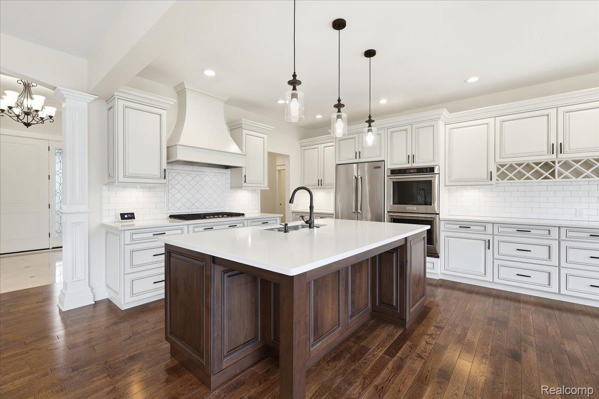 35339 West 13 Mile Road Farmington, MI 48331 - Photo 7 of 72 Custom Gourmet kitchen with Millenium Cabinetry