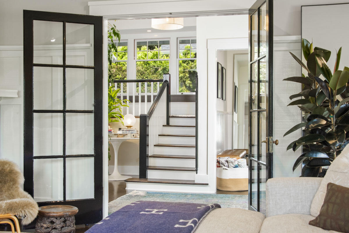 71 Eucalyptus Lane Montecito, CA 93108 - Photo 18 of 69 a view of entryway with wooden floor and door