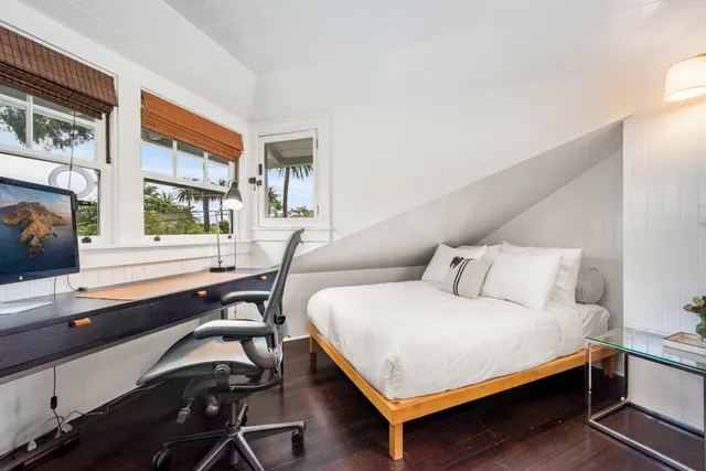 a view of a chairs and table in a patio