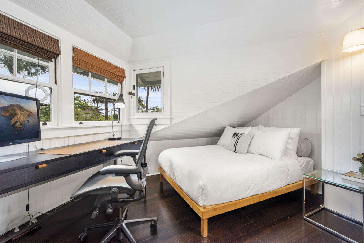 71 Eucalyptus Lane Montecito, CA 93108 - Photo 33 of 69 a bedroom with a bed and a window