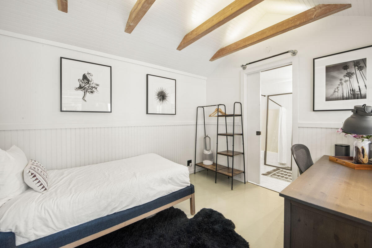 71 Eucalyptus Lane Montecito, CA 93108 - Photo 65 of 69 a bedroom with a bed and a furniture