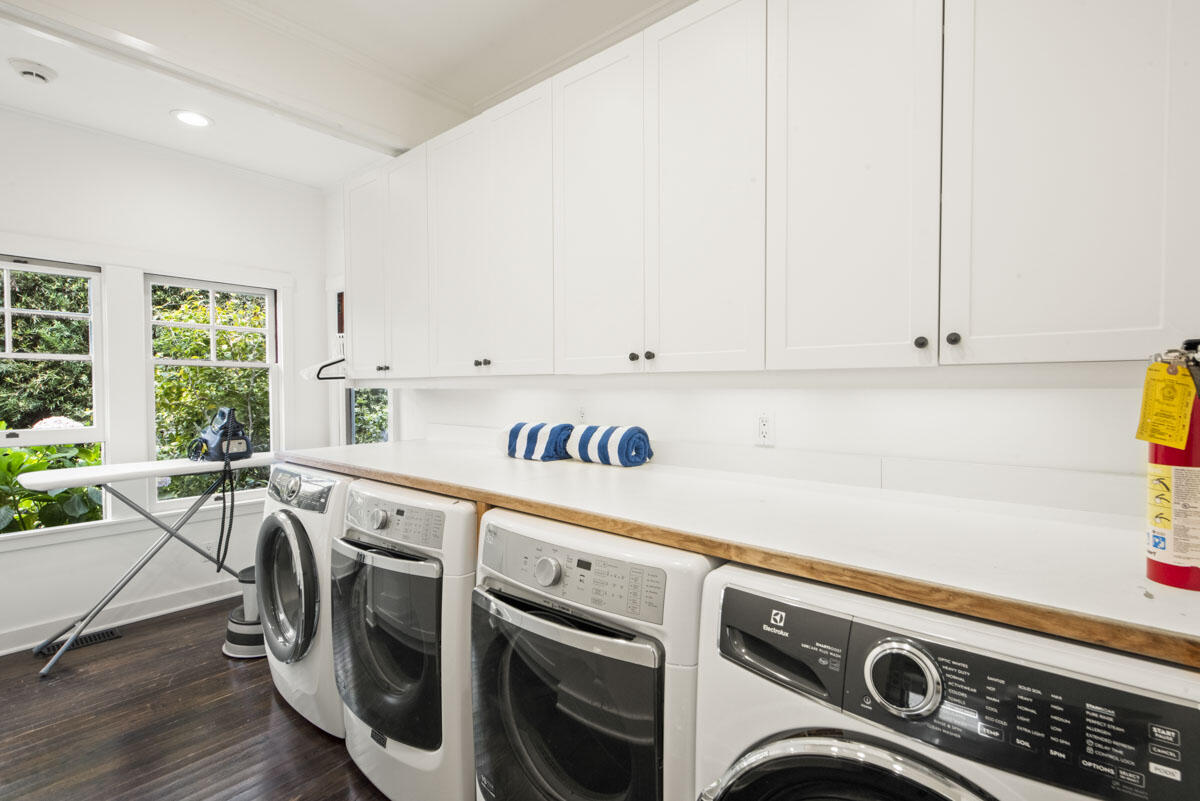 71 Eucalyptus Lane Montecito, CA 93108 - Photo 69 of 69 a utility room with dryer and washer
