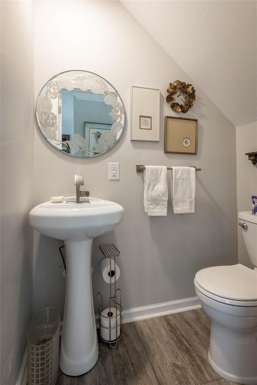 902 Bethel Road Morganton, NC 28655 - Photo 11 of 26 a bathroom with a sink toilet and mirror