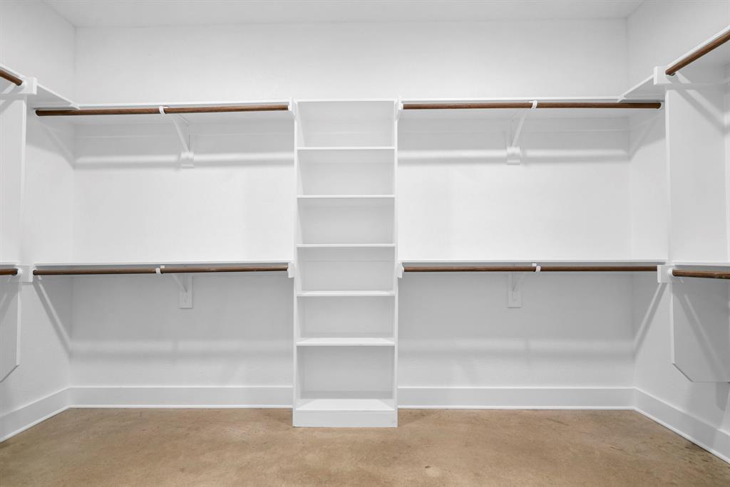 484 Clark Lake Road Weatherford, TX 76088 - Photo 17 of 21 a view of an empty walk in closet