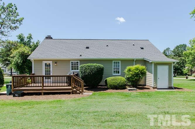1912 Old Greenfield Road Raleigh, NC 27604 - Photo 19 of 25 a view of house with garden and porch