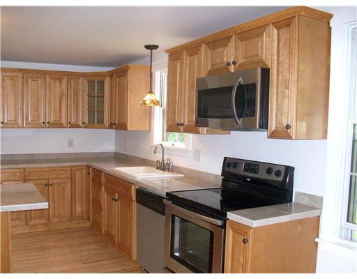 356 Intervale Road New Gloucester, ME 04260 - Photo 7 of 22 Kitchen. Real stone countertops and...