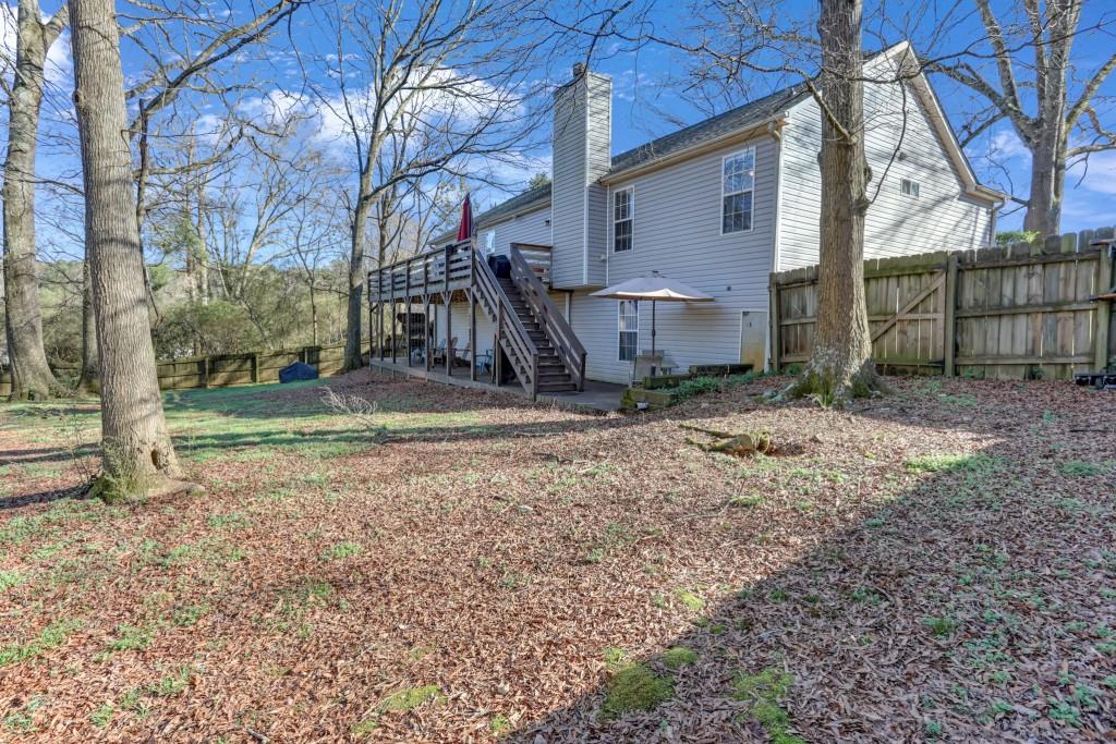 429 Red Oak Court Monroe, GA 30655 - Photo 38 of 40 a view of backyard of house