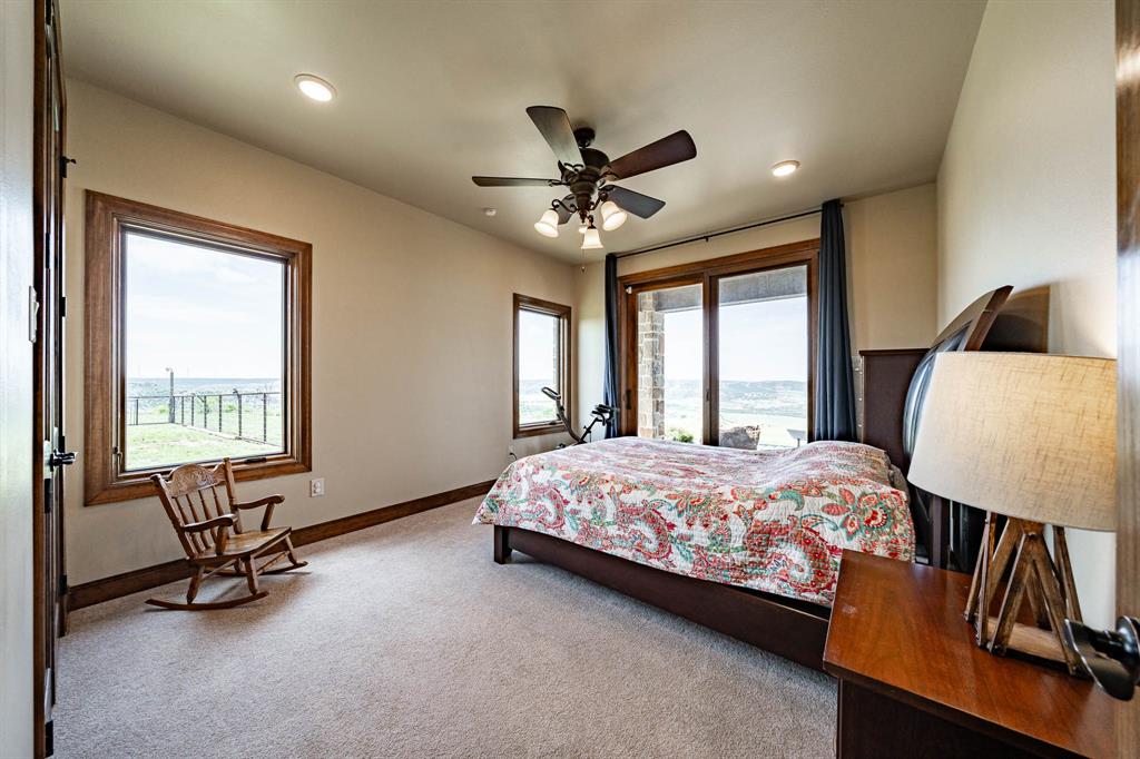 1032 Braune Road Merkel, TX 79536 - Photo 22 of 36 a bedroom with a bed window and a desk