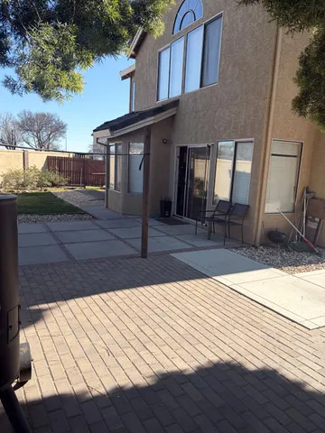 a view of a house with wooden floor