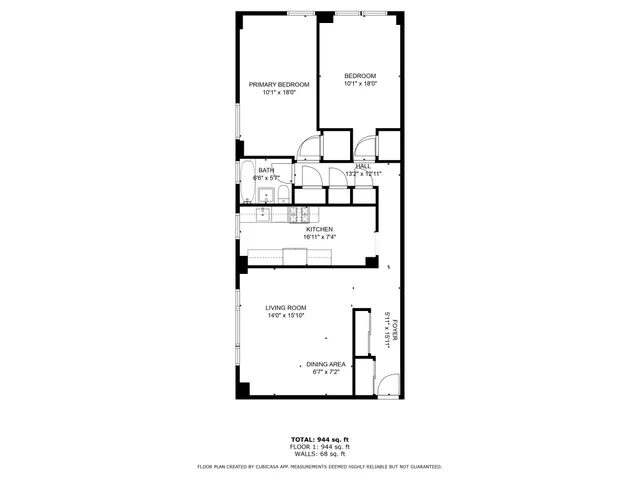 a front view of a building