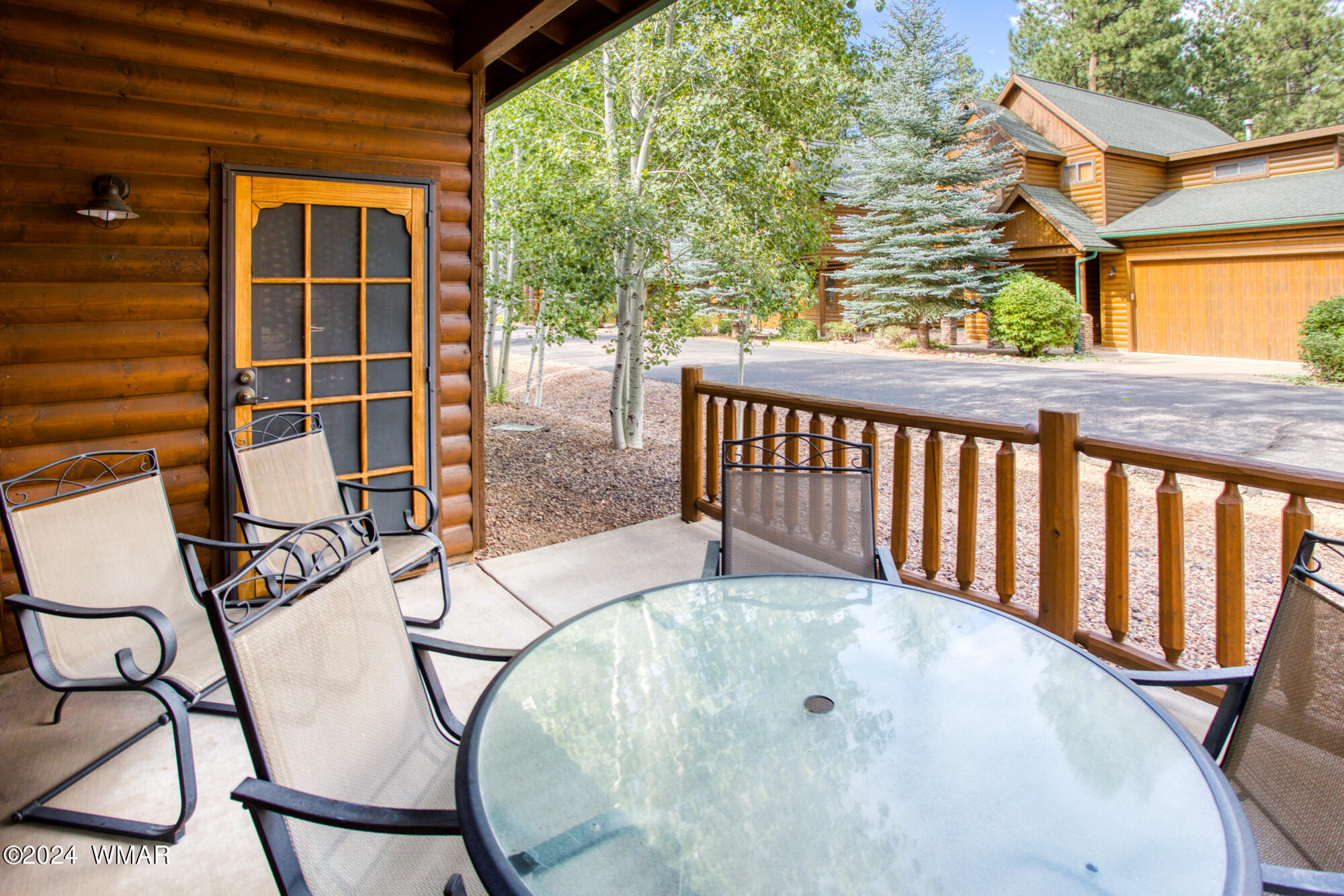3041 Timber Line Road, Unit 25 Pinetop, AZ 85935 - Photo 5 of 29 a view of a balcony