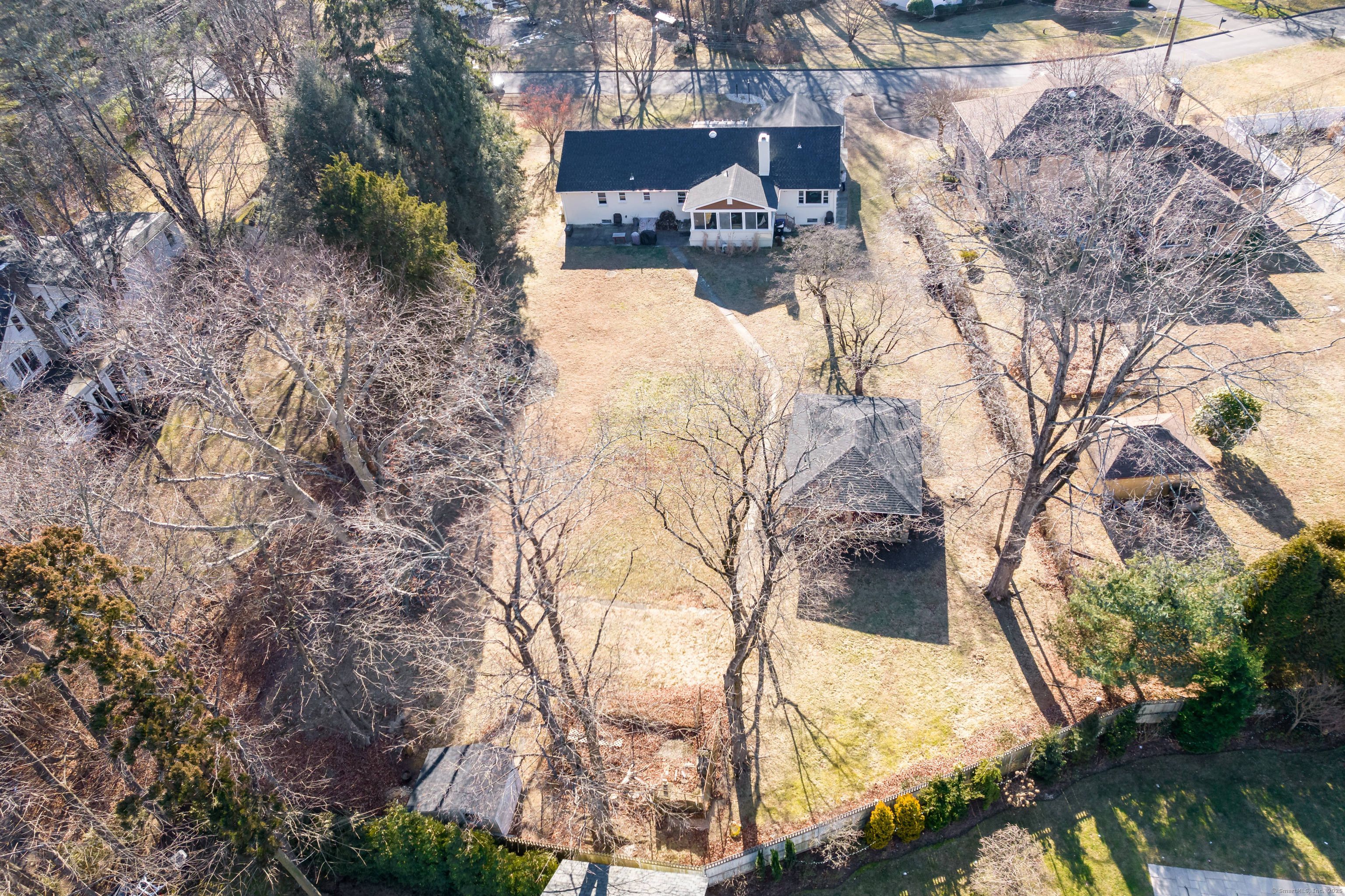 2 Columbine Lane Norwalk, CT 06851 - Photo 31 of 33 a view of snow on the road