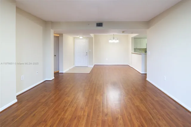 wooden floor in an empty room
