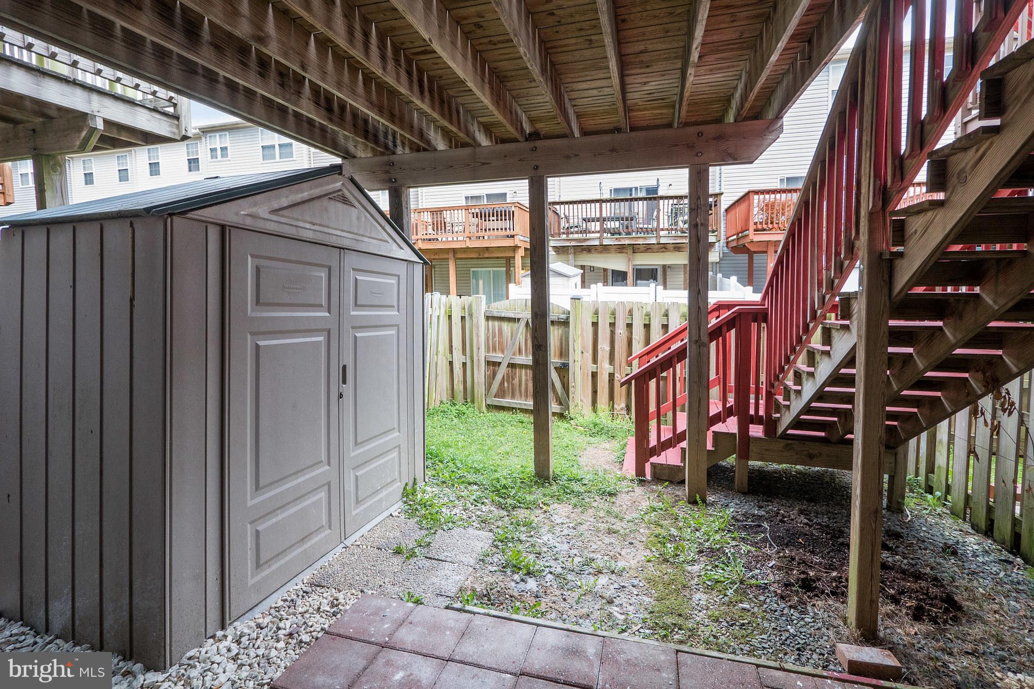 4124 Cutty Sark Road Baltimore, MD 21220 - Photo 21 of 24 Fenced yard with shed for additional storage